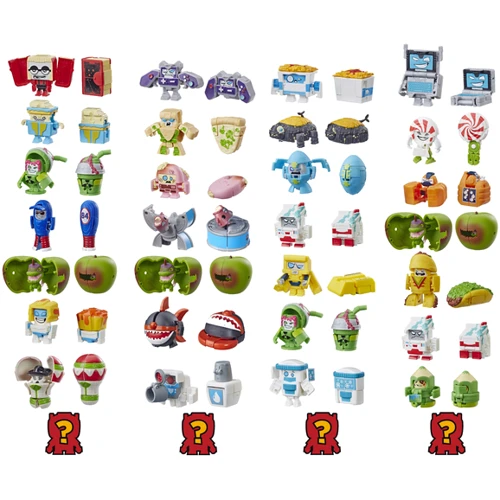 Transformers Hasbro Набор из 8-ми трансформеров Ботботс TRA Botbots 8PK Spoiled rottens E3494_E4146 фото 4