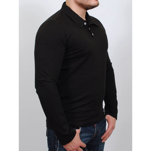 Поло PFProject Polo long 3XL чорне: Сезон Демісезон