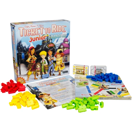 Настольная игра Hobby World Ticket to Ride Junior: Европа (1867): Производитель Hobby World