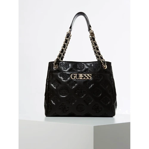 Жіноча сумка тоут Guess Guess Chic Girlfriend Carryall чорна (HWSG7589230-BLA)