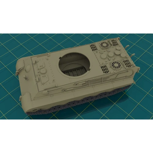 Немецкий тяжелый танк Pz.Kpfw.VI Ausf.B "Королевский Тигр" с башней Henschel (ICM35363): Тип модели танк