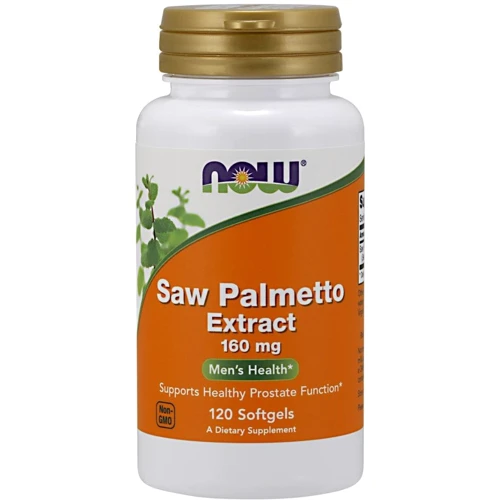 

Now Foods Saw Palmetto Extract 160 mg 120 Sgels Со пальметто (сереноа)