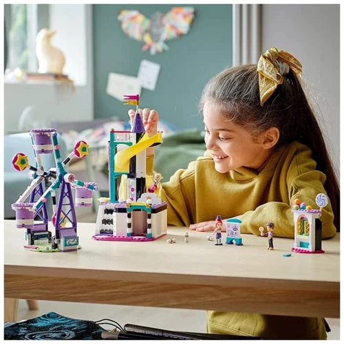 LEGO Friends Волшебное колесо обозрения и горка (41689) фото 8