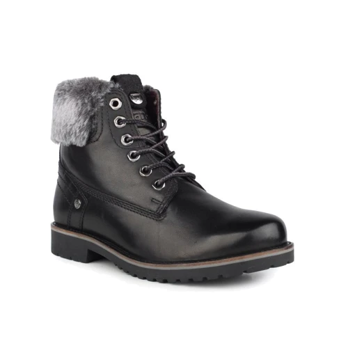 Черевики Wrangler Alaska Leater WL12523A-062 38 чорна натуральна шкіра зима фото 1