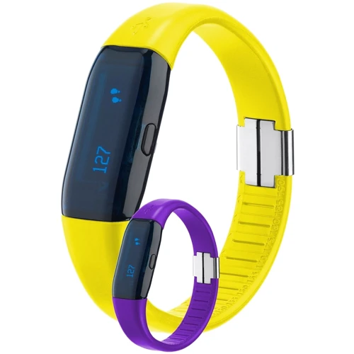 Шагомер Шагомер Trisa Activity Tracker yellow-violett (1882.0200)
