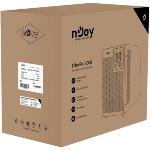 nJoy Echo Pro 3000VA USB (UPOL-OL300EP-CG01B): Тип архітектури Резервні (off-line)