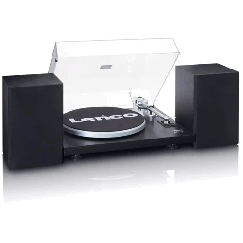 Виниловый проигрыватель Lenco LS-500BK Black: Привод ременной