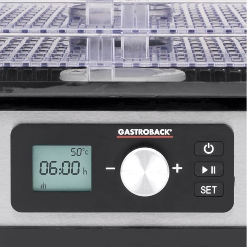 Сушка овощей Gastroback 46600: Система сушки Конвективная