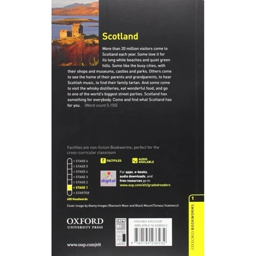 Bookworms 1: Steve Flinders: Scotland Factfile: Производитель Oxford University Press