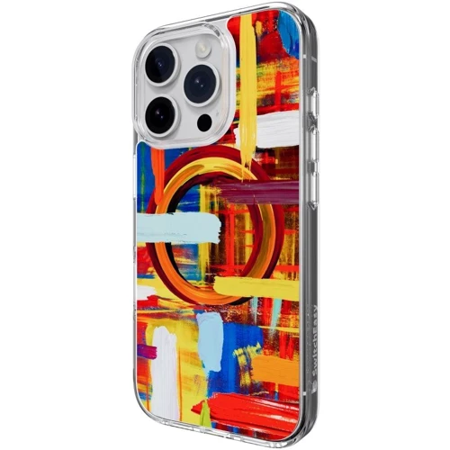 Чехол для iPhone Switcheasy Style M Pattern Shockproof Case Painting (SPH66P275PN24) for iPhone 16 Pro