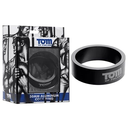 Tom of Finland 50mm Aluminum Cock Ring - ерекційне кільце