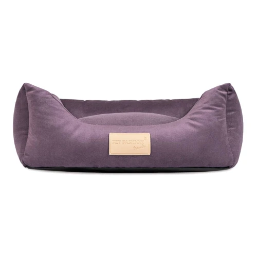 Лежак для собак і кішок MOLLY №1 52x40x17 см фіолетовий (4823082421336): Розміри 52x40x17 см
