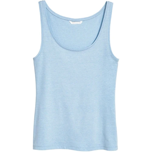 Майка H&M 3553074 M голубая