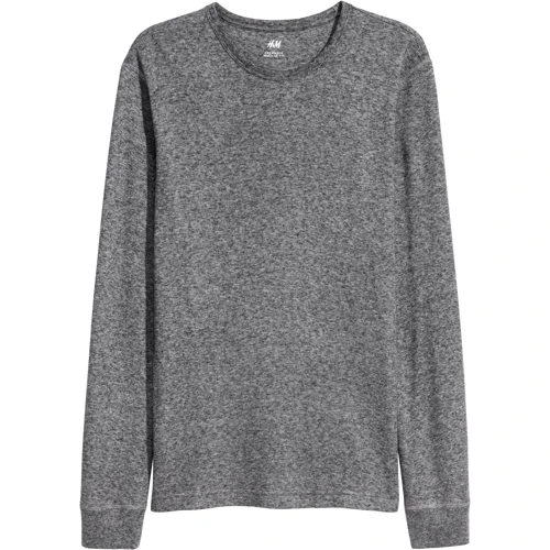 Джемпер H&M 3629316 48 серый: Длина рукава Длинный