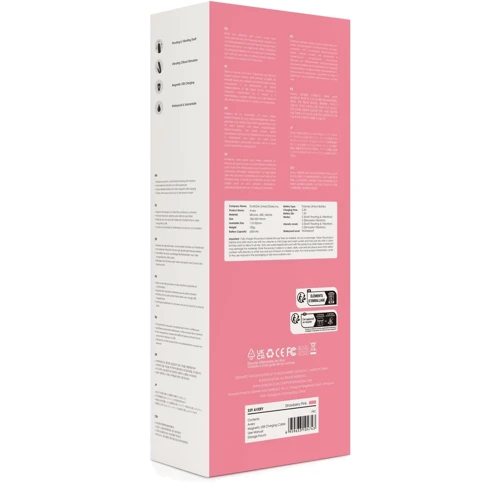 Вибратор-кролик Svakom Avery Strawberry Pink (с двигающимся стволом, движение вперед-назад)