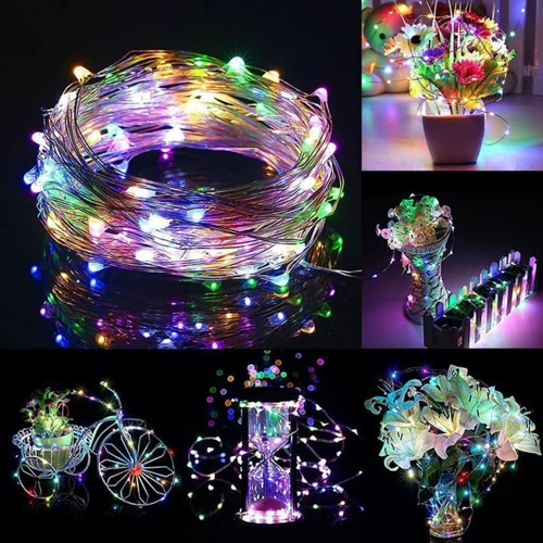 Гирлянда Springos 10 м 100 LED CL0081 Mix фото 6