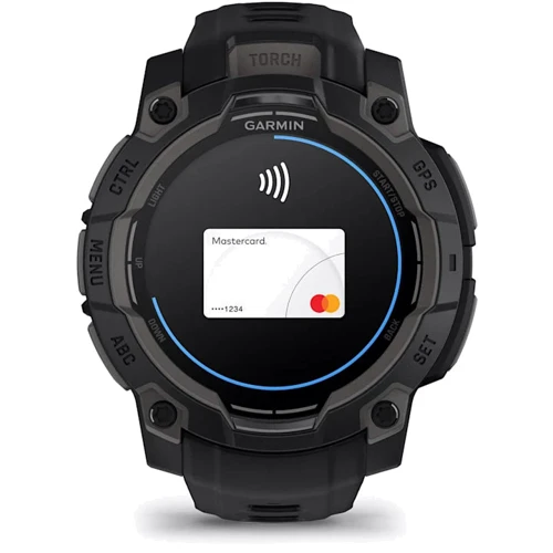 Смарт-годинник Garmin Instinct 3 AMOLED 45mm Black with Black Band (010-02936-00) фото 11