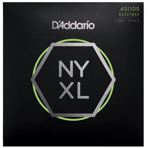 Струна для гитар Струны D`ADDARIO NYXL45105 LIGHT TOP / MED BOTTOM 45-105