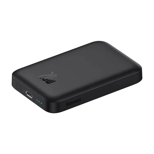 Внешний аккумулятор Baseus Power Bank 6000mAh Magnetic Wireless 20W Black (PPCX020001): Тип батареи Литий-полимерные
