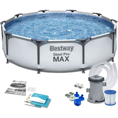 Бассейн Bestway каркасный 56408 круглый 305-76см 305-85-29см