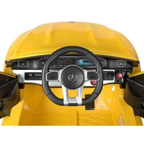 Дитячий електромобіль Bambi Racer Mercedes M-Class 100W 4WD жовтий (M 4781EBLRS-6) фото 10