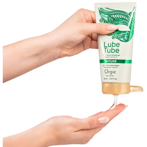 Лубрикант на водній основі Orgie Lube Tube Nature, 150 мл, натуральний склад, зволожує, заспокоює