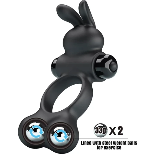 Эрекционное виброкольцо LYBAILE Pretty Love - YUSUF Vibrate Penis Ring (BI-210346)