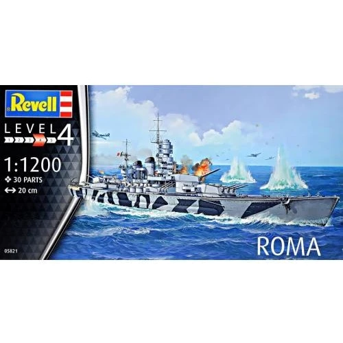 Модель Revell Линкор Roma 1:1200 (5821)