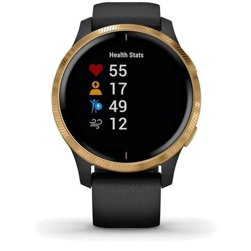 Смарт-годинник Garmin Venu Gold Stainless Steel Bezel with Black Case and Silicone Band (010-02173-33 / 010-02173-31): Виробник Garmin
