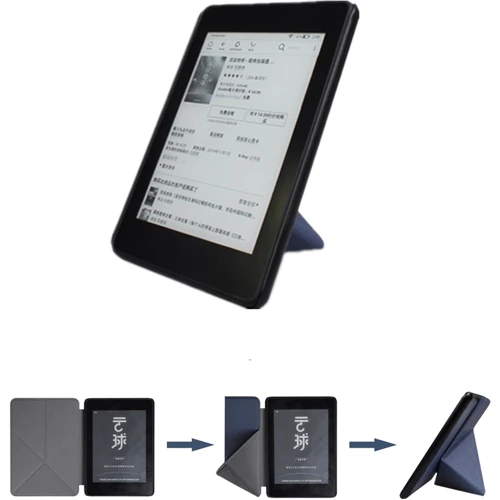 Аксессуар к электронной книге BeCover Ultra Slim Origami Deep Blue for Amazon Kindle Paperwhite 12th Gen 2024 / Kindle Colorsoft (712838) фото 7