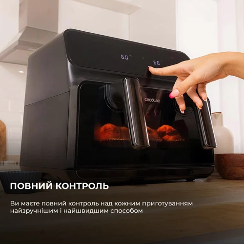 Фритюрница CECOTEC Cecofry Advance 9000 Window (CCTC-04986): Мощность, Вт 2850