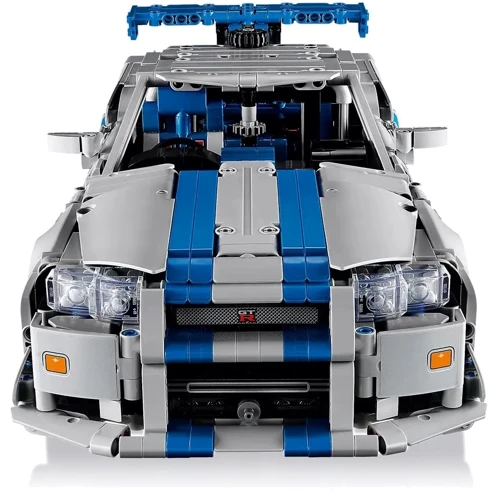 Авто-конструктор LEGO Technic Подвійний форсаж Nissan Skyline GT-R (R34) (42210)