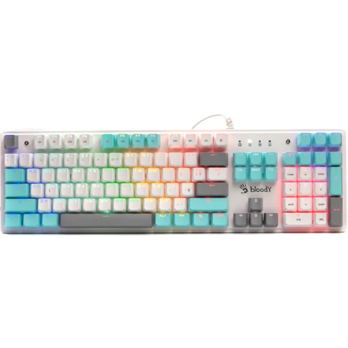 Клавиатура A4Tech Bloody S510R Icy White