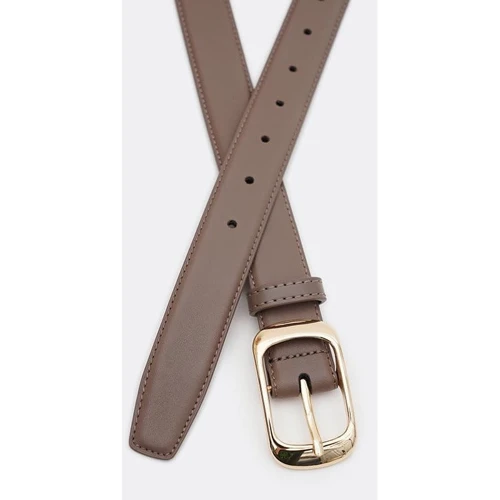 Жіночий ремінь Borsa Leather коричневий (CV1ZK158-goldtaupe): Стать Женский