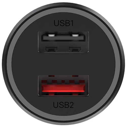 Зарядний пристрій Xiaomi Car Charger 2xUSB 37W (GDS4131CN / GDS4147GL): Кабель в комплекті Відсутнє