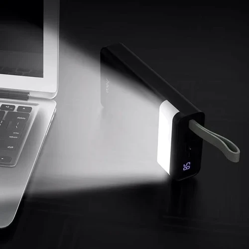 Внешний аккумулятор Hoco Power Bank 30000mAh J73 Powerful Black: Встроенный кабель нет