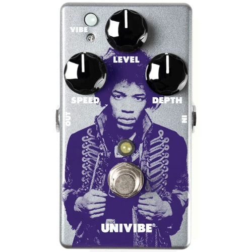 Педаль гитарных эффектов Педаль эффектов DUNLOP JHM7 JIMI HENDRIX UNIVIBE CHORUS/VIBRATO