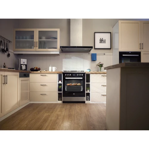 Плита комбинированная Beko FSM62530DXMS: Тип варочной поверхности газовая