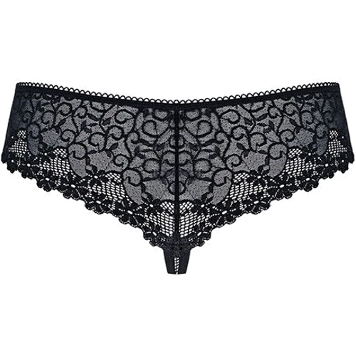 Кружевные трусики бразилиана Obsessive 821-PAN-1, L/XL