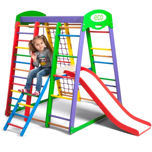 Спортивный комплекс для дома SportBaby «Акварелька Plus 2» фото 5
