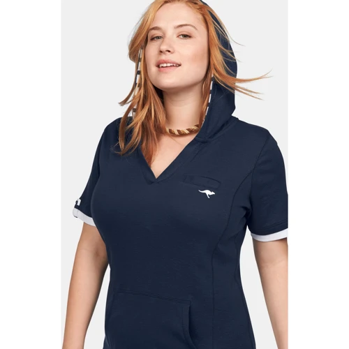 Сукня KangaROOS 833740 52 синє спортивне до середини стегна: Довжина рукава Короткий