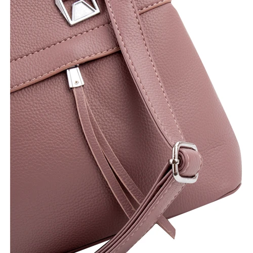 Сумка жіноча Valiria Fashion рожева (ODAW107-13): Фактура Зернистая, Зернистая