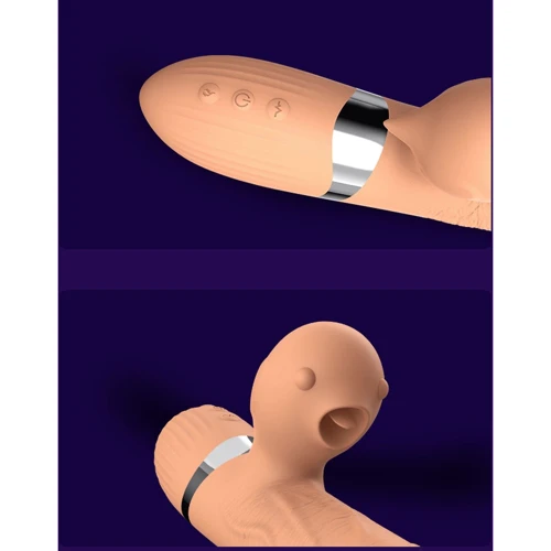 Вибратор с толчками и ротацией Boss Series Basia Thrusting Vibrator