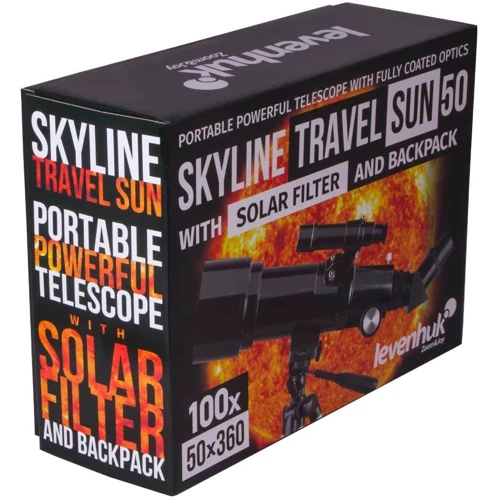 Телескоп Levenhuk Skyline Travel Sun 50 (71996) фото 14
