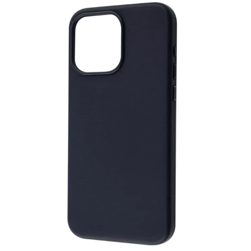 Чехол для iPhone WAVE Premium Leather Edition Case with MagSafe Midnight for iPhone 15 Pro Max
