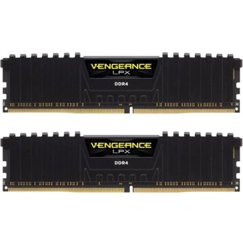 Corsair 32 GB (2x16GB) DDR4 3200 MHz Vengeance LPX Black (CMK32GX4M2E3200C16): Тип DDR4