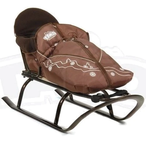Tako Конверт для санок Linea фланель (коричневый): Производитель Tako