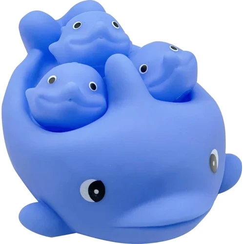 Набор игрушек для ванны Bibi Toys Семья китов (4 шт) (760899BT): Производитель Bibi Toys