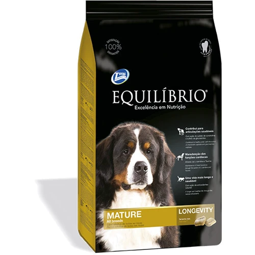 Сухой корм Equilibrio Dog для пожилых или малоактивных собак средних и крупных пород 15 кг (ЭСПС15)