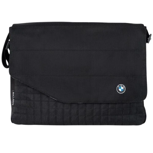 Универсальная сумка для мамы Maclaren Messenger BMW черная (ADSE20082)
